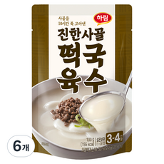 Harim The美食 濃鬱牛骨年糕湯高湯, 100g, 6個