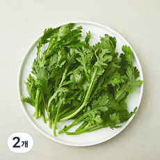 국내산 유기농 쑥갓, 2개, 150g