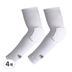 올리보 벌집 팔꿈치보호대 SVA 화이트, 4개