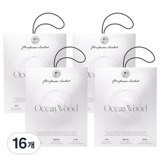 더클래스 퍼퓸 사쉐 차량용 방향제, 16개, 오션 우드