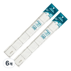 Artmate 裁切方尺 30cm, 混色, 6個