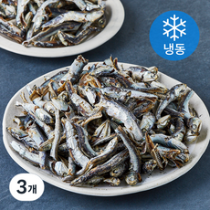 국내산 프리미엄 퀄리티 씨푸드 멸치 실속 국물용 (냉동), 3개, 1kg