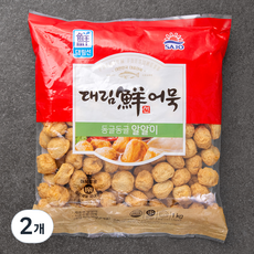 대림선 어묵 알알이, 1kg, 2개