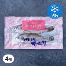 제주 백조기 (냉동), 4개, 450g