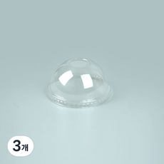 천운패키지 아이스 92파이 컵뚜껑, 돔형, 50개입, 3개