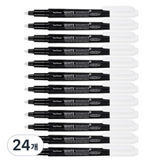 munhwA 白馬克筆 M 2mm, 24個, 白色