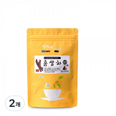 大冶6年高麗紅參茶, 1.5g, 20包, 2袋
