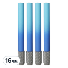 미소로운 연필 홀더 세트 A타입, 16세트, 블루