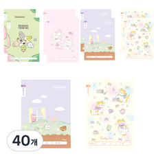 아이비스 초등 1-2 받아쓰기 넓은칸B 노트, 랜덤발송, 40개