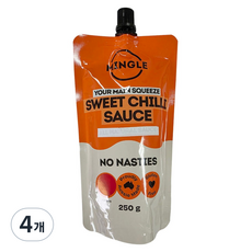 Mingle 甜辣醬, 4個, 250g