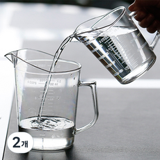 진성울트라 PC계량컵, 500ml, 2개