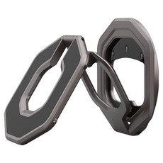 UAG 頂級多角度雙向磁吸支架, 1個, 槍鐵灰