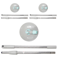 퀸마루 스텐레스 밀대 봉, 3개