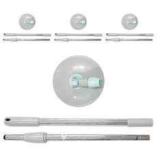 Queen Maru 不鏽鋼拖把桿, 4個