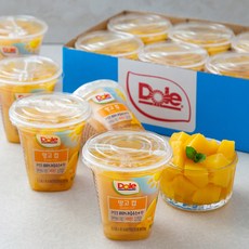 Dole 후룻컵 망고컵, 198g, 12개