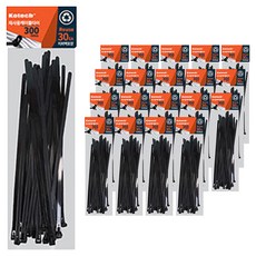 Kotech 可重複使用束線帶 30入, 20個, 單一顏色
