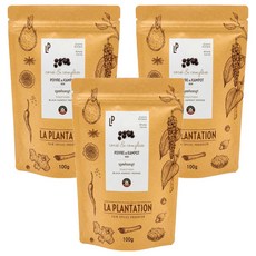 라플랜테이션 블랙 캄폿 통후추, 100g, 3개