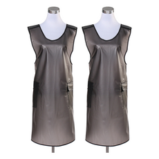 반투명 방수 롱 앞치마, 블랙, 2개