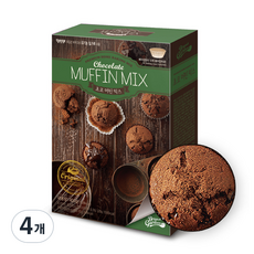 麵包花園 BG 巧克力鬆餅混合物, 4個, 380g