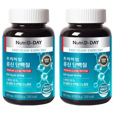 뉴트리디데이 프리미엄 류신 단백질, 90정, 2개