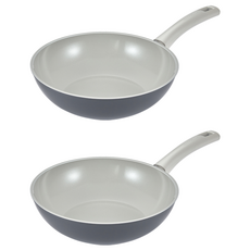 해피콜 블리츠 세라믹 IH 궁중팬, 24cm, 2개