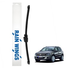 RAIN WINGS 福斯專用 後面 後方 後雨刷, 福斯 Tiguan 5N (07年~17年), 1個
