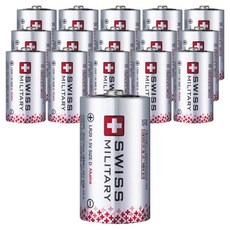 SWISS MILITARY 鹼性散裝 DM 電池, 2入, 8個