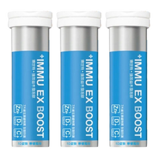 IMMU BOOST 博世特 強效益木發泡飲 (檸檬口味), 10顆, 3罐