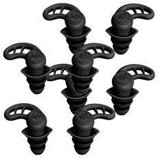 Itlive 防噪音睡眠耳塞 雙耳套組 黑色, 4套