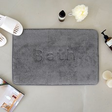 comet 記憶海綿腳踏墊, 灰色