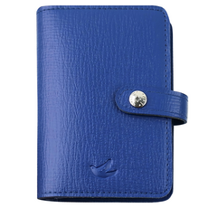 珠友文化 100K單格可扣式名片本 12入, 深藍色, 1本