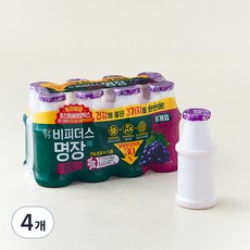 소와나무 비피더스 명장 포도 요구르트, 125ml, 8개입, 4개