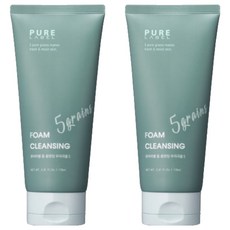 Pure Label Woori Grain 5 潔面泡沫, 175ml, 2個