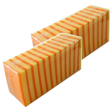 畫人生雙面泡泡洗橘色, 12個, 2組