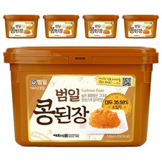 범일 콩된장 소입자, 5개, 3kg