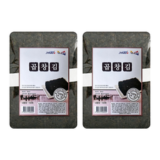 진도 재래 곱창김 100매, 300g, 2개