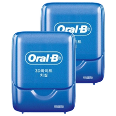 Oral-B 歐樂B 3D滑順亮白牙線, 35m, 2個, 1盒