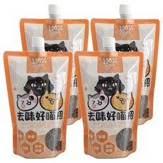 ParkCat 貓樂園 新鮮好喵招 貓砂專用除臭活性碳, 800ml, 385g, 4包, 無香料