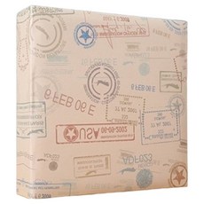 라늬온 종이 속지 포켓 앨범 200매, 여행 다이어리, 1개, 50매