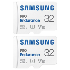 삼성전자 마이크로SD카드 PRO Endurance 32G MB-MJ32KA/APC 2P, 32GB, 2개
