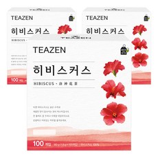 TEAZEN 茶禪 洛神花茶茶包, 1.8g, 100包, 3盒