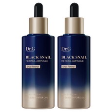 닥터지 블랙 스네일 레티놀 앰플, 50ml, 2개