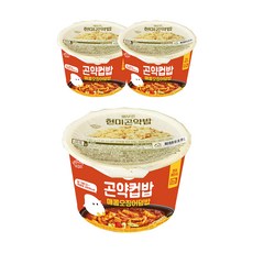 그로서리서울 배부른 매콤오징어 곤약 덮밥, 220g, 3개