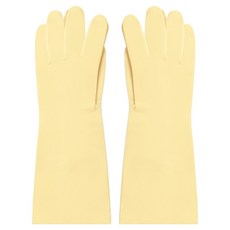 브릭글로 안찢어지는 니트릴 고무장갑, 버터옐로우, 중(M), 1세트