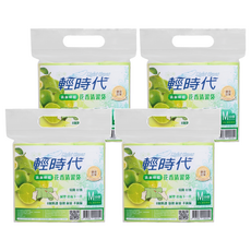 輕時代 花香清潔袋, 20L, 4包