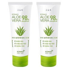 KONAD 98%蘆薈舒緩凝膠, 100ml, 2個