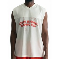 Airit 男士網眼拼接籃球無袖上衣 AM6008