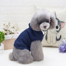 Find K 寵物連帽針織衫, 藍色