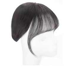 日系娃娃感3D法式瀏海，棕黑色, 1個