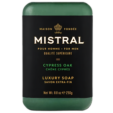 MISTRAL BODY 柏樹橡木 沐浴皂, 250g, 1入